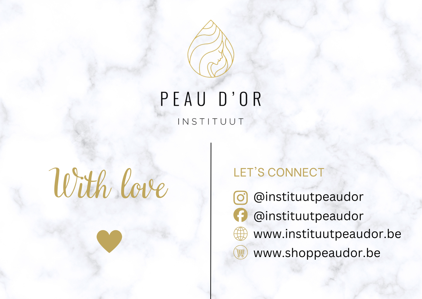 Instituut Peau D'or cadeaubon