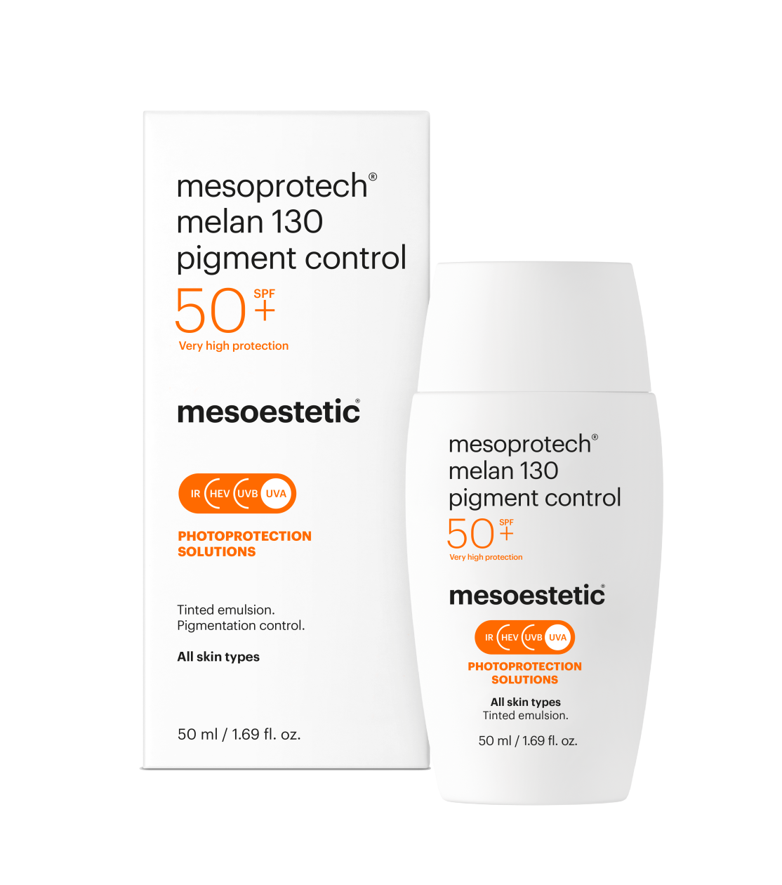 Mesoprotech® melan 130 pigment control 50+